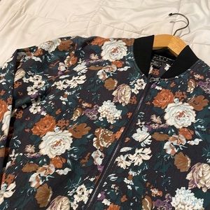 Forever 21 Men Floral Jacket